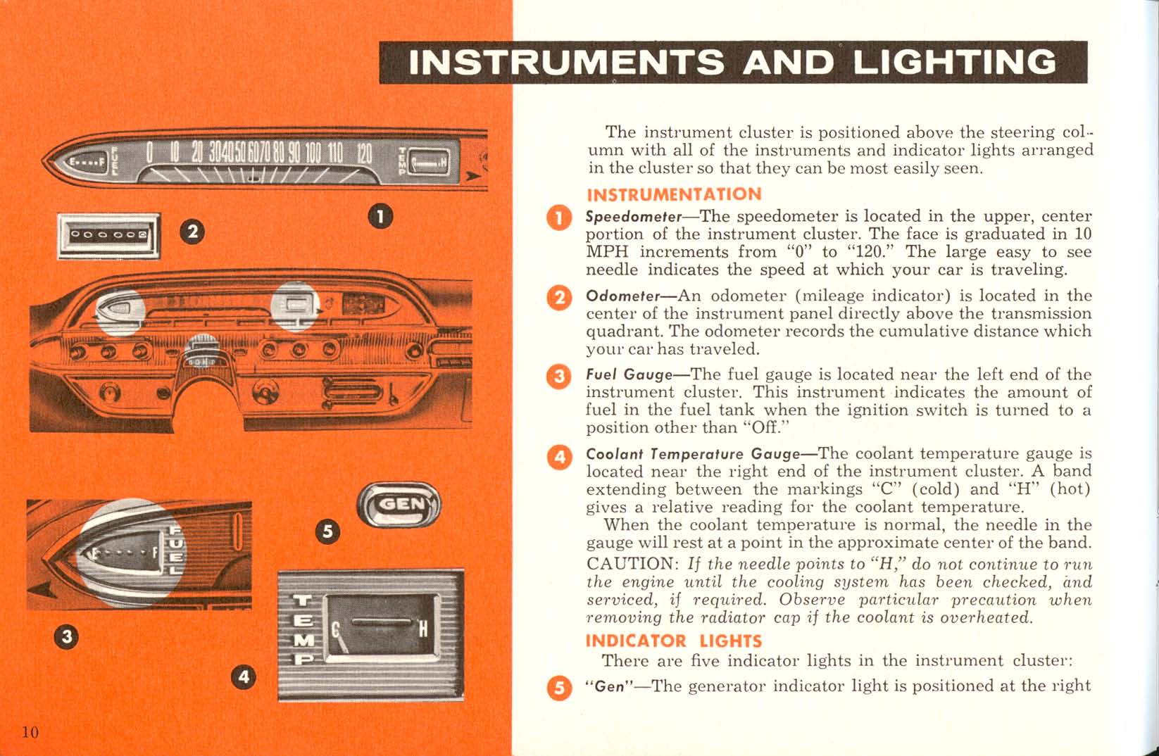 1961 Mercury Owners Manual Page 4